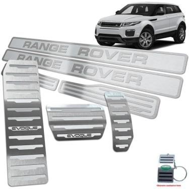 Imagem de Soleira Pedaleira Descanso Evoque 2012/2020 Prata AR