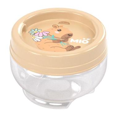 Imagem de Pote Mió Capivara Gire e Trave Cores e Desenhos Sortidos 1 Unidade