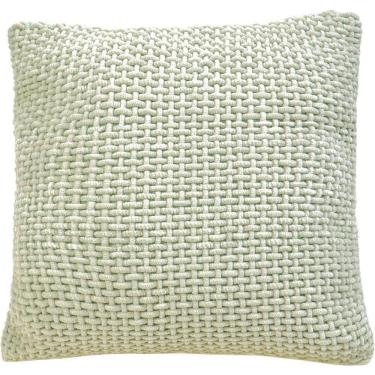 Imagem de Capa De Almofada Trama New Decorativa 45x45cm 90% Algodão Verde Alfafa