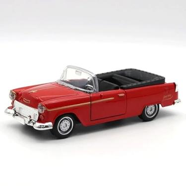 Imagem de Miniatura Metal Classic Car Hot Engine Carro GM Chëvrolet Nomad (1955) - Escala 1/32 (Vermelho)
