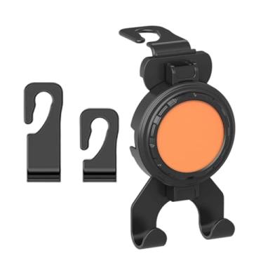 Imagem de KiBcsLic Suporte para copos no encosto do banco traseiro, organizador de acessórios automotivos, suporte para bebidas, bolsas, guarda-chuvas, latas, bebidas, Laranja