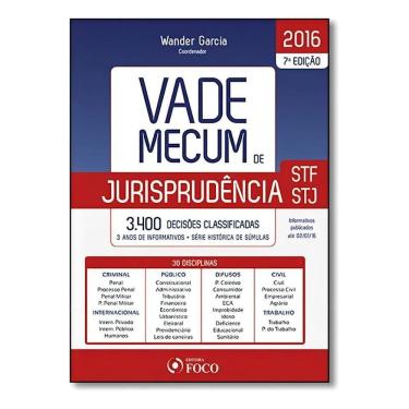 Imagem de Vade Mecum de Jurisprudência Stf/stj - (Foco)