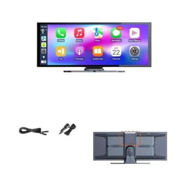 Imagem de Câmera DVR Para Carro 11.3 Polegadas 4K 360 graus Câmera Traseira Rota