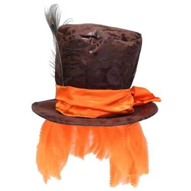 Imagem de Cartola Chapeleiro Maluco de Luxo Chapeu Alice no Pais das Maravilhas 