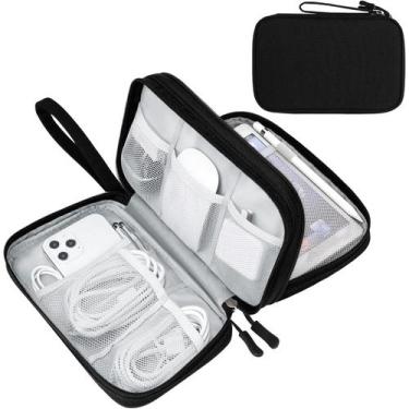 Imagem de Bolsa organizadora de cabos de viagem FYY Electronic Waterproof Black
