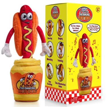 Imagem de Toy Gagster dançando cachorro-quente canta que Yodels conta piadas par
