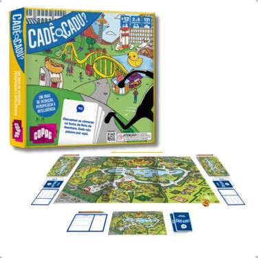 Imagem de Jogo de tabuleiro - Cade o Cadu  COPAG DA AMAZONIA