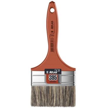 Imagem de Trincha para Pintura Latexacril, Tamanho 4, Cor Vermelha, Atlas.