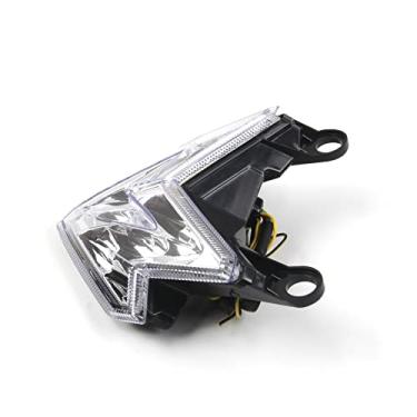Imagem de Lanterna traseira de LED transparente Arashi para Kawasaki Ninja ZX6R ZX636 Z800 2013-2015, luz traseira de freio de seta, acessórios de substituição integrados para motocicleta