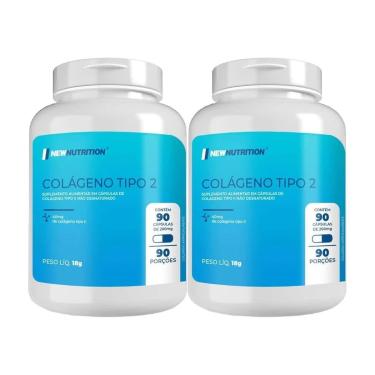 Imagem de Kit 2X Colágeno Tipo 2 40mg - 90 Cápsulas - NewNutrition-Masculino