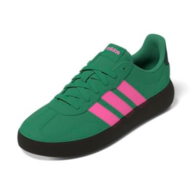 Imagem de adidas Tênis feminino Barreda Decode, Verde semiquadrado/rosa lúcido/verde universitário, 34