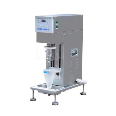 Imagem de Máquina de Raspadinha Máquina comercial de aço inoxidável sorvete, iogurte congelado, máquina mistura, geladeira, equipamento milkshake Faz Sorvete Cremoso