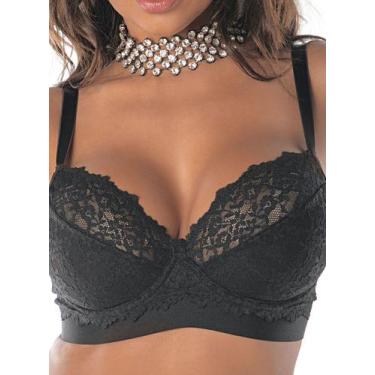 Imagem de Sutiã Sustentação Demillus 064237 Support Rendado Taça C T. 42/50, 44,