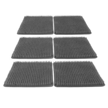 Imagem de ZJchao Almofadas de Nidificação para Galinheiro, Calmo de Galinha Acessórios de Galinheiro 6 PCs Caixas de Ninho de Frango Pas (Cinza)