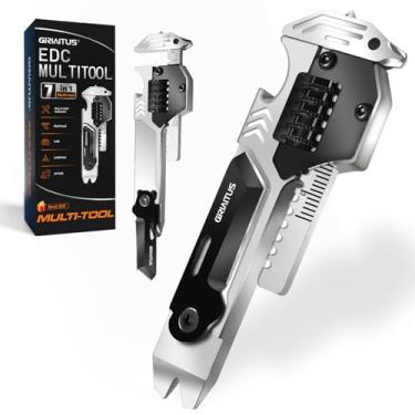 Imagem de Multiferramenta EDC Gear Multitool 17.8 cm-1 com chave inglesa, abridor de garrafa, disjuntor de janela de carro, Pry Bar, chave de fenda Phillips plana, ferramentas EDC para manutenção de ciclismo