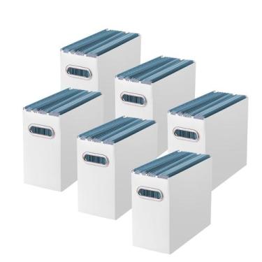 Imagem de Organizador de arquivos de papelão dobrável Oterri 31x13x25 cm, pacote