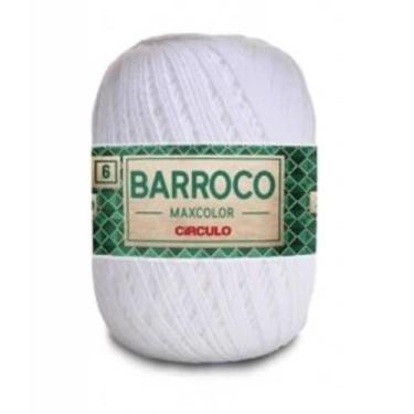 Imagem de Barroco Maxcolor 6 (200g) Cor 8001 Branco - Circulo