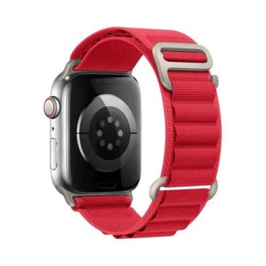 Imagem de Pulseiras De Relógio De Nylon Para Apple Watch Série 10 9 8 7 6 SE Ult