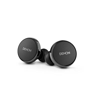 Imagem de Denon Fones de ouvido PerL Pro True Wireless – Cancelamento de ruído ativo adaptável, som personalizado com tecnologia acústica adaptável Masimo, áudio espacial, vida útil da bateria de 32 horas,