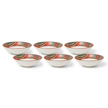 Imagem de Jogo De Bowl Copa E Cia 6 Peças Em Cerâmica Xadrez Natal