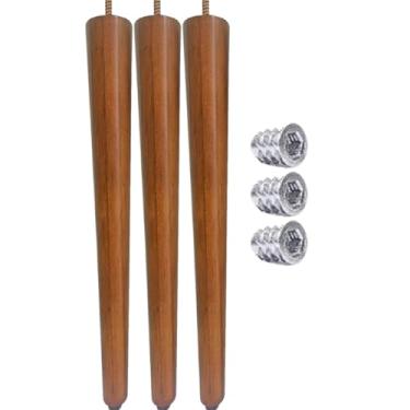 Imagem de Pe Palito 80cm Amêndoa Marrom Claro + Bucha Americana (3)