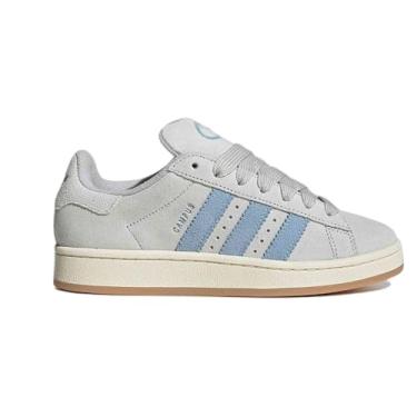Imagem de adidas Originals Campus 00s Tênis feminino, Cinza/branco creme/céu claro, 38