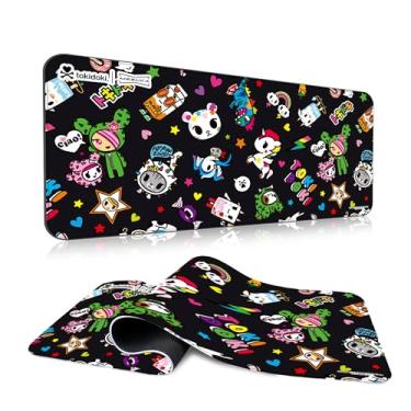 Imagem de Tokidoki Unicorno Mouse Pad Grande Gaming Computador Mouse Pad Teclado Estendido Acessórios de Mesa para Computador de Escritório Laptop