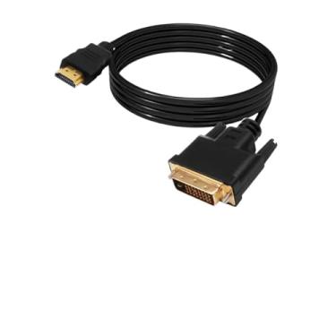 Imagem de Cabo Dvi Hdmi Conversor Adaptador de vídeo 24 + 1 Filtro Banhado Ouro 3 Mts