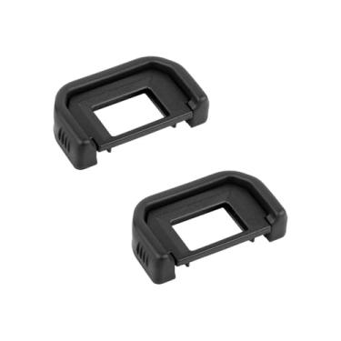 Imagem de Pacote com 2 protetores de capa macia e confortável compatível com EOS Rebel T7 T7i T6i T6s T6 T5i T5 T4i T3i T3 T100 XSi XTi XT SL3 DSLR de substituição para óculos EF Eye