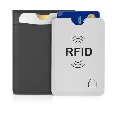 Imagem de Kit 10 Capinhas Protetoras Anti RFID para Cartão de Crédito – Bloqueia Aproximação e Evita Clonagem