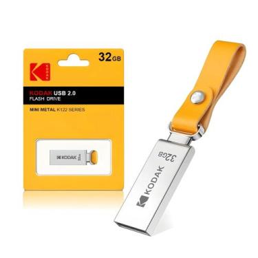 Imagem de Pen Drive USB Metálico Kodak 32GB 64GB 128GB USB 2.0 Portátil Para Arm