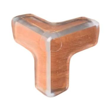 Imagem de Protetores De Canto De Mesa De Silicone Para Segurança Infantil 4Pcs/1