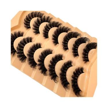 Imagem de Cílios Postiços De Visón Sintético Com Aparência Natural E Volumosa, 7