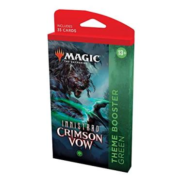 Imagem de Magic The Gathering Innistrad: Voto Carmesim Booster Temático Verde (35 cards) | Produto em Inglês, Multicolor