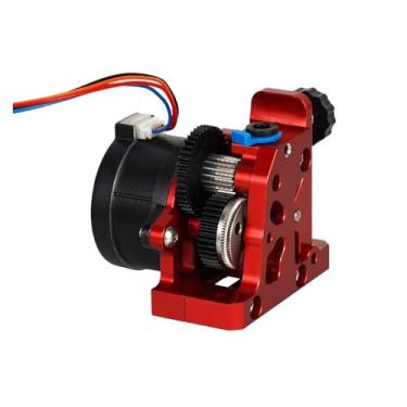 Imagem de Extrusora de engrenagem dupla HGX-LITE - Engrenagem de redução em aço endurecido e motor de alta velocidade para impressoras 3D CR10/CR10S/Ender3 V2/VORON(Red add Motor)