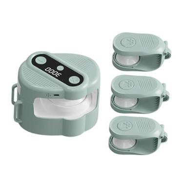 Imagem de Generic Brinquedo interativo para gatos, brinquedo de enriquecimento ambiental para gatinhos, com som analógico, reprodução automática e velocidade ajustável, Verde