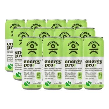Imagem de Combo 12 Refrigerante Proteíco MOVING Energy Pro Sabor Icea Tea Limão 310ml