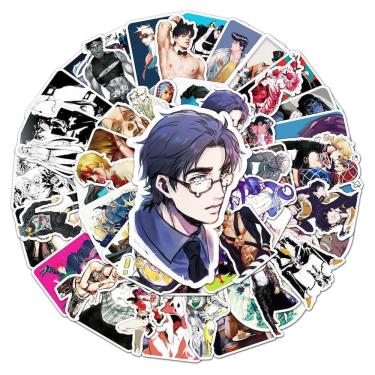 Imagem de Pacote de adesivos Jojos Bizarre Adventure Anime 53 unidades