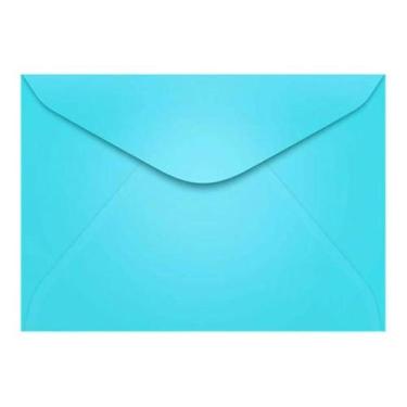 Imagem de Envelope Visita 72x108 com 100 Azul Turquesa Bahamas Scrity
