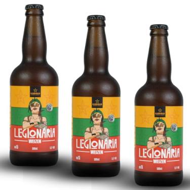 Imagem de Cerveja Campinas de Trigo Legionaria Weizen 500ml - 3un