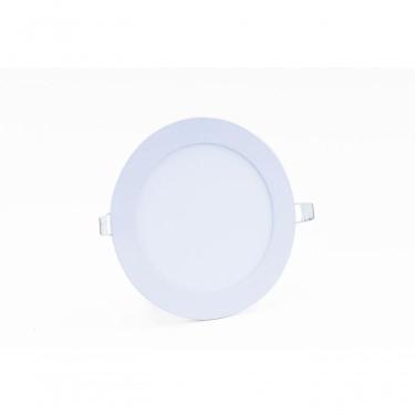 Imagem de Kit C/10-plafon Led Slim Embutir Redondo 6w 3000k Branco Quente Bivolt