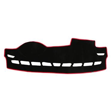 Imagem de aqxreight Painel do Carro Evitar Luz Almofada Capa Instrumento Plataforma Esteira Apto para 2012-2016 para Aberturas de Fábrica Olhar Fácil Resistente Material Não Encolhível Aberturas Colorfast