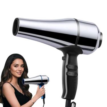Imagem de Secador de Cabelo Profissional 1800W 220V Prata (Preto)