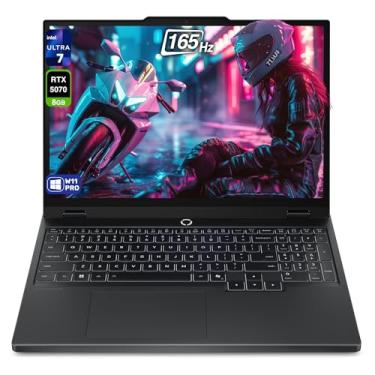 Imagem de Lenovo Laptop para jogos Legion 5i Gen 10, Intel Ultra 7-255HX, RAM DDR5 de 32 GB, SSD PCIe de 2 TB, tela WQXGA de 15 polegadas (2560 x 1600), Nvidia G-Force RTX 5070, teclado RGB de 24 zonas, W11 Pro