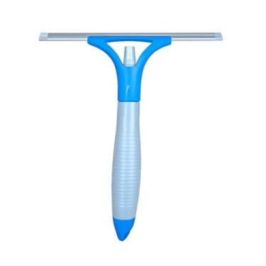 Imagem de Rodinho Limpa Vidros 2 em 1 com Spray – Vidros Impecáveis em Segundos | Haste Metálica e Borrifador Integrado 29,5×25 cm