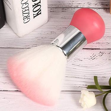 Imagem de Generic Escova de Limpeza de Cabelo Quebrado, Alça Conveniente para Cabeleireiro, Escova de Limpeza de Cabelo Quebrado para Barbearia, Cinza, 1 Peça para Salão de Cabeleireiro Profissional (Rosa)