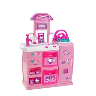 Imagem de Brinquedo Cozinha Mater Infantil Hello Kitty Magic Toys