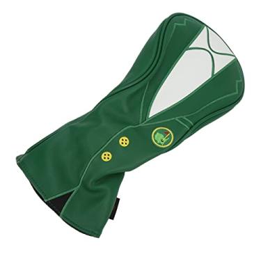 Imagem de Solinder Capa de Madeira de Golfe à Prova de Chuva, Decote Elástico de Couro PU Forro Macio e Grosso Capa de Cabeça Híbrida Com Placa de Número de Clube Digital Simples e (Nº 1)