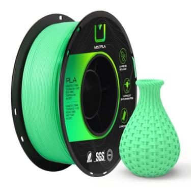 Imagem de Filamento PLA Multfila Para Impressora 3d 1kg 1.75mm Cor Verde Menta
