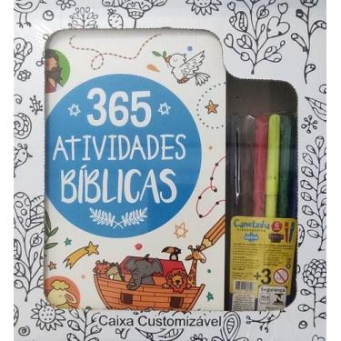 Imagem de Caixa customizavel - 365 atividades bíblicas - PE DA LETRA, 3